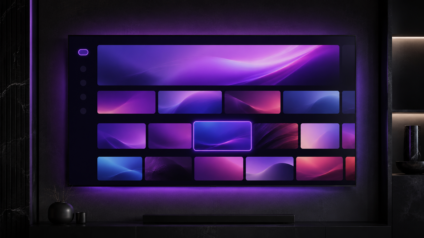 Smart IPTV App auf dem Smart TV öffnen und Sender auswählen